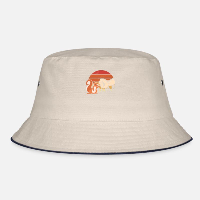Eichhörnchen Fauststoß Eichhörnchen Liebhaber Bucket Hat