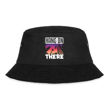 Parkour Freerunning Traceur - Bucket Hat - Schwarz - Vorne - Lela (165cm)
