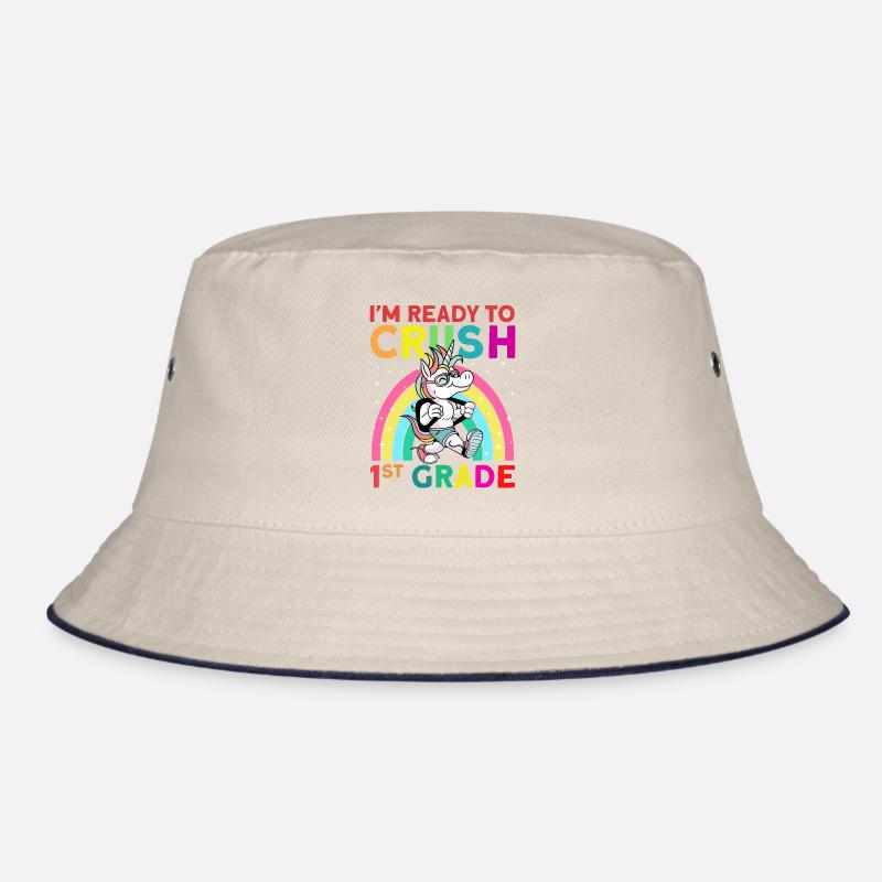 I'm Ready To Crush 1st Grade Bucket Hat