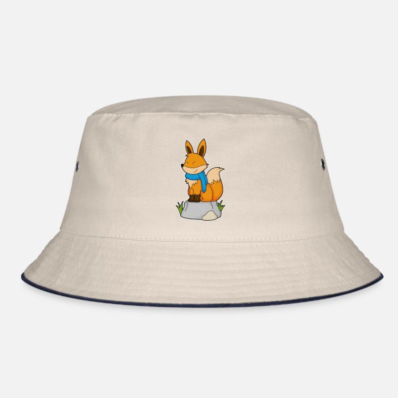 Fuchs Schal  Bucket Hat