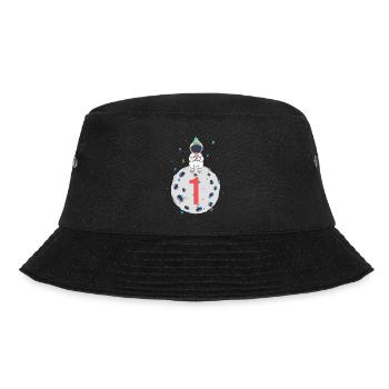 1st Birthday Space Birthday Party - Bucket Hat - black - Front - Lela (165cm)