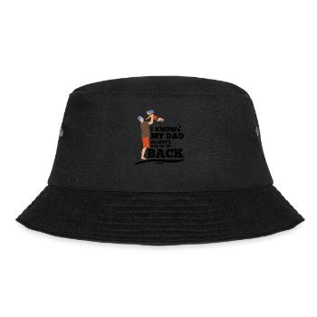 Papa Fille Enfant Fête des Pères Fille Cadeau - Bob - noir - Devant - Lela (165cm)