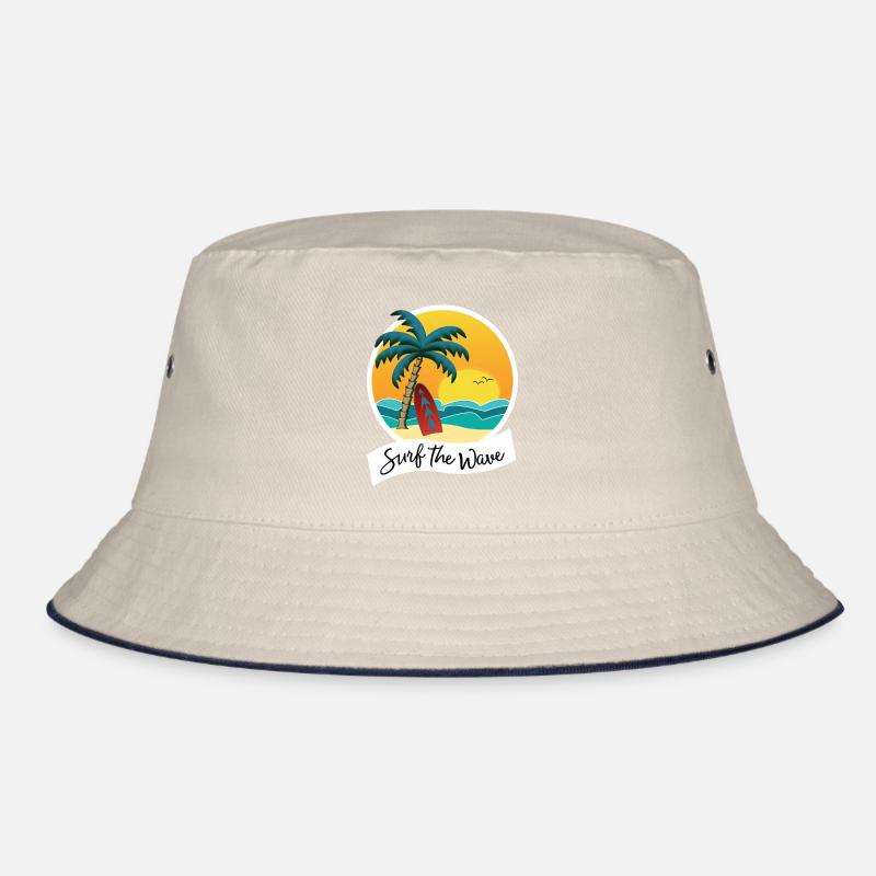 Surf the Wave Bucket Hat