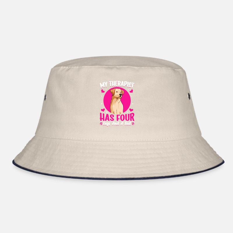 Labrador Retriever Therapeut Hat Vier Beine Bucket Hat