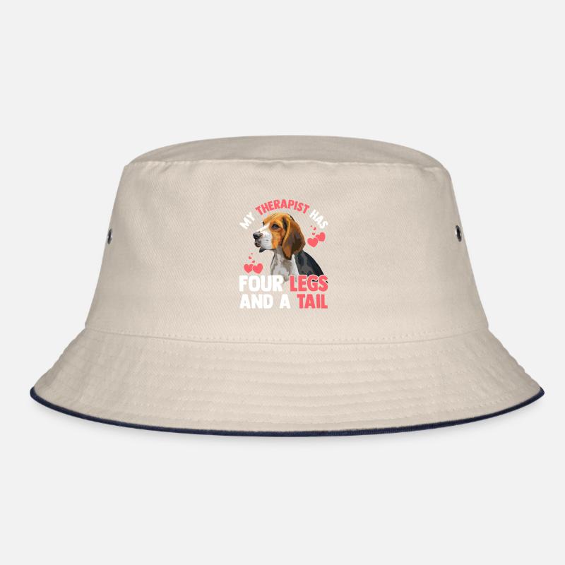 Beagle therapist has four legs funny Bucket Hat