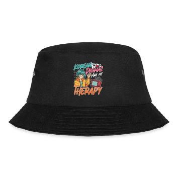 Korean Pop Design for a K-Pop Fashion Fan - Bucket Hat - black - Front - Lela (165cm)