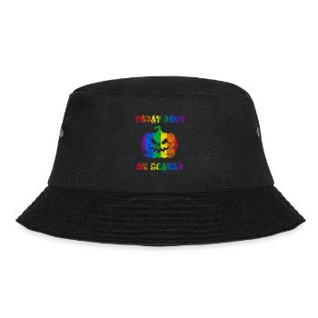 Today Don't be Scared Halloween Pride - Bucket Hat - black - Front - Lela (165cm)