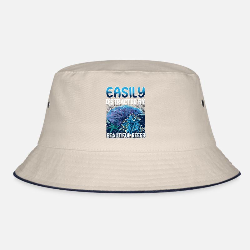 Marine Science Design for an Ocean Student Bucket Hat