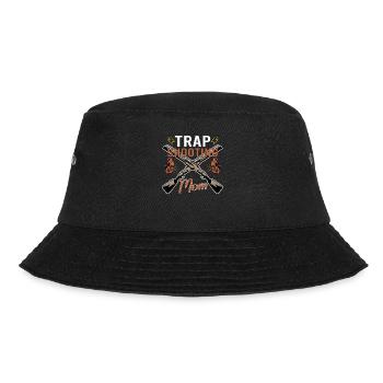 Tontaubenschießen Tontaubenschießen Fallenschießen - Bucket Hat - Schwarz - Vorne - Lela (165cm)