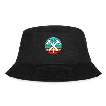 Roofing motif roofing ceilings - Bucket Hat - black - Front - Lela (165cm)