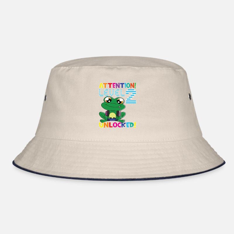 Attention Level 2 Unlocked Geburtstag Bucket Hat