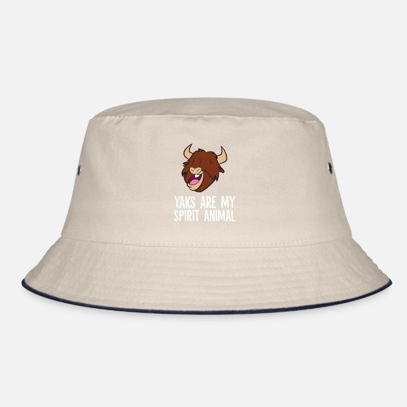 Yaks sind mein Seelentier Bucket Hat