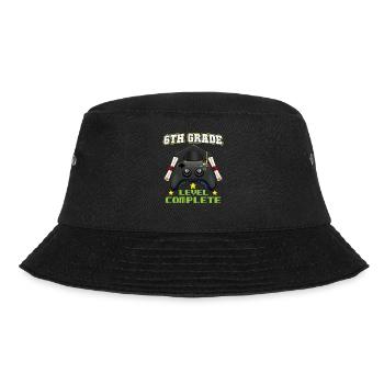 6th Grade Level Complete Middle School Graduation - Bucket Hat - black - Front - Lela (165cm)