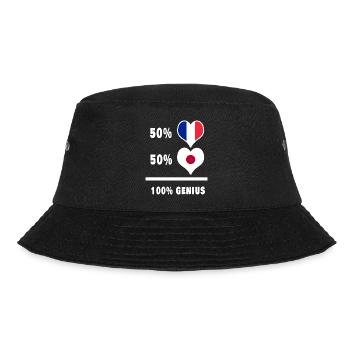 La France et le Japon génie / cadeau - Bob - noir - Devant - Lela (165cm)