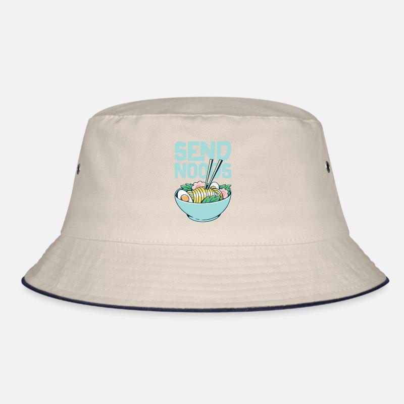 Nudeln Essen Nudelsuppe Bucket Hat