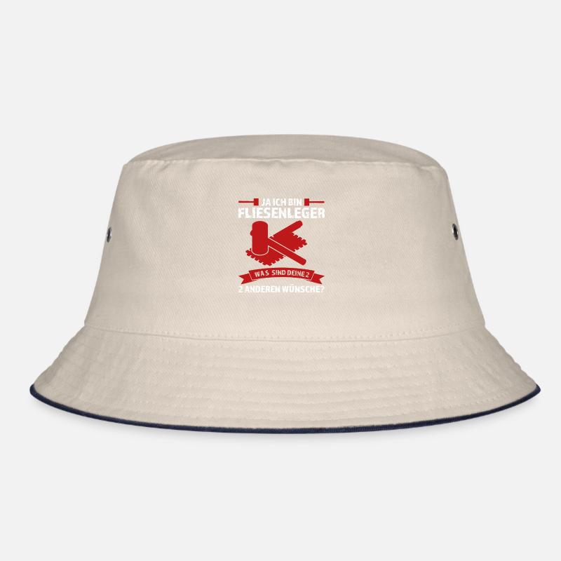 Fliesenleger Beruf Plattenleger Geschenk Bucket Hat