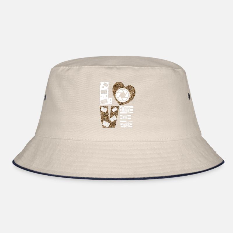 Photography Camera Lens Leopard Bucket Hat