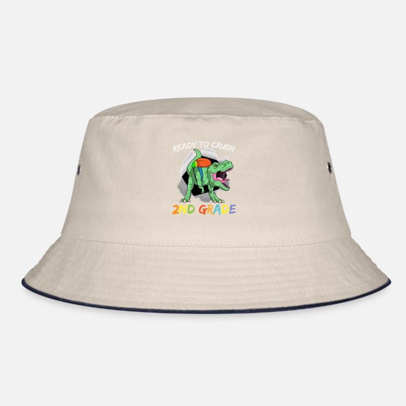 Ready To Crush 2nd Grade Elementary School Bucket Hat