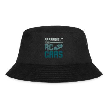 Apparently I lkie Rc cars - Bucket Hat - Schwarz - Vorne - Lela (165cm)