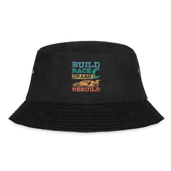 Build race crash rebuild RC car - Bucket Hat - Schwarz - Vorne - Lela (165cm)