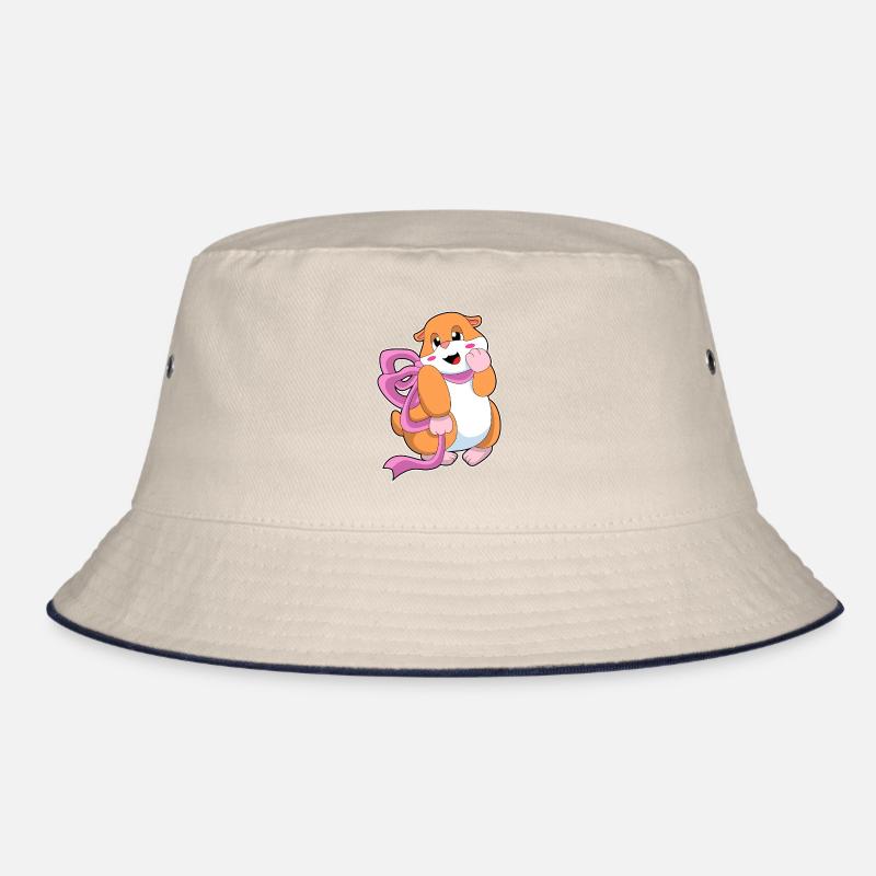 Hamster Bow Bucket Hat