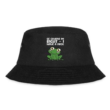 Bien sûr, j’ai raison, j’ai une grenouille - Bob - noir - Devant - Lela (165cm)