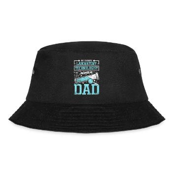 My favorite laboratory technologist calls me dad - Bucket Hat - black - Front - Lela (165cm)
