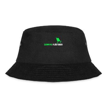 Campen Wohnwagen Camping Flüsterer - Bucket Hat - Schwarz - Vorne - Lela (165cm)