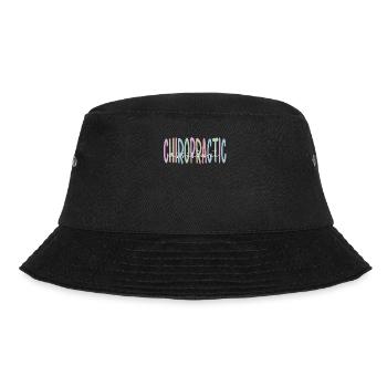 Chiropraktischer Assistent Chiropraktik-Assistent - Bucket Hat - Schwarz - Vorne - Lela (165cm)