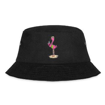 Lunettes de soleil flamant rose - Bob - noir - Devant - Lela (165cm)
