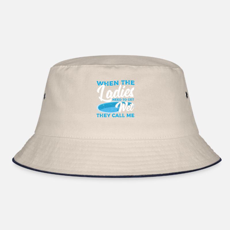 Pool Guy Design Für Einen Pool Boy Bucket Hat