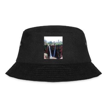Ouzoud Brunnen 2 - Bucket Hat - Schwarz - Vorne - Lela (165cm)