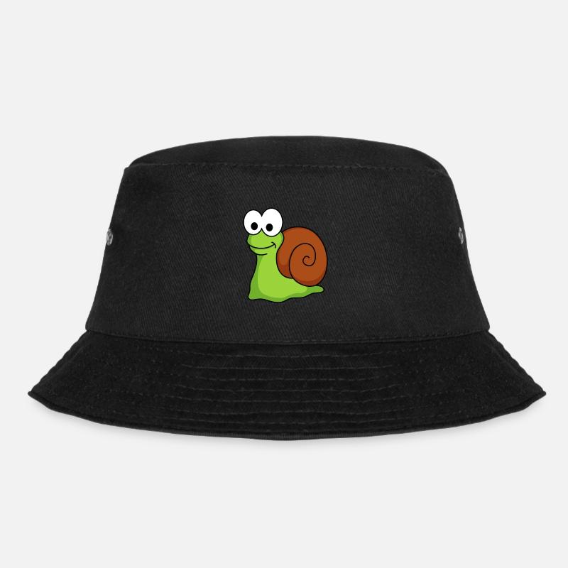 Escargot Comic Animal - Bob - noir