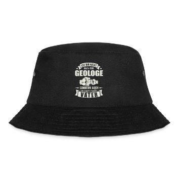 Geologe - Bucket Hat - Schwarz - Vorne - Lela (165cm)