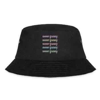 Grammy Oma Von Fußballspieler Fußball Grammy - Bucket Hat - Schwarz - Vorne - Lela (165cm)