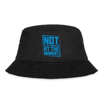 Not much going on - Bucket Hat - black - Front - Lela (165cm)