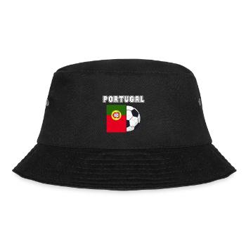 Cadeau drapeau de l’équipe de football du Portugal - Bob - noir - Devant - Lela (165cm)