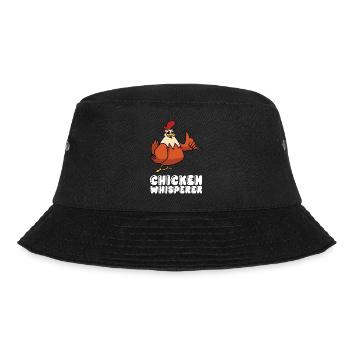 Chicken Whisperer - Bucket Hat - black - Front - Lela (165cm)