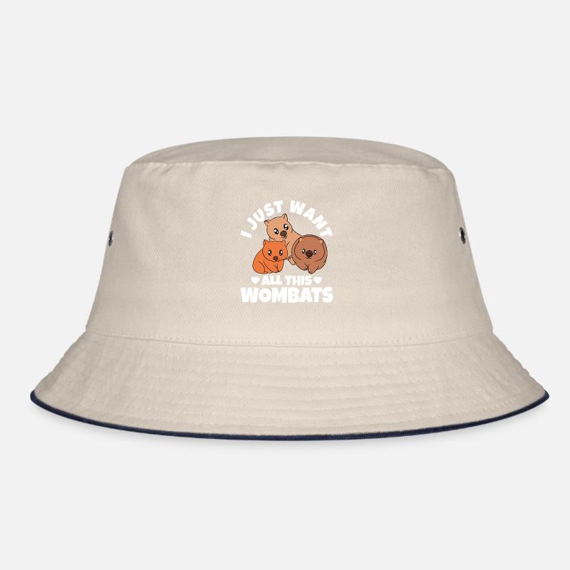 I Just Want All This Wombats Bucket Hat