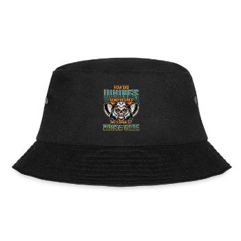 Norse Viking Mythology Design for Viking Warriors - Bucket Hat - black - Front - Lela (165cm)