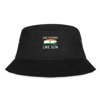 Like Father Like Son Heritage Origin Father's Day - Bucket Hat - Schwarz - Vorne - Lela (165cm)
