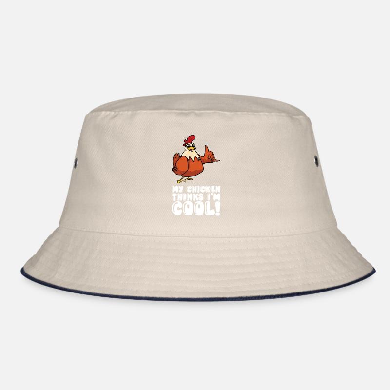 My Chicken Thinks Im Cool Bucket Hat