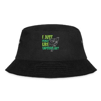 I just really like Tarsier Animal Tarsie - Bucket Hat - black - Front - Lela (165cm)