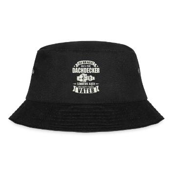 Dachdecker - Bucket Hat - Schwarz - Vorne - Lela (165cm)