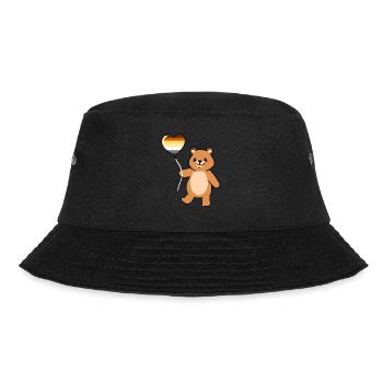 Teddybär Ballon Gay Bear Pride - Bucket Hat - Schwarz - Vorne - Lela (165cm)