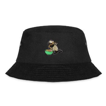 Japanische Nudelsuppe Ramen Kawaii Miso Suppe - Bucket Hat - Schwarz - Vorne - Lela (165cm)