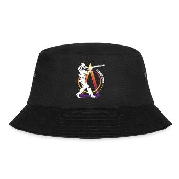 Baseball Baseball Player USA Sport Home Run - Bucket Hat - black - Front - Lela (165cm)
