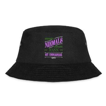 hunderasse hundehalter alter mann großvater opa - Bucket Hat - Schwarz - Vorne - Lela (165cm)