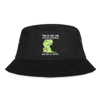 Job change Farewell colleague Change of department - Bucket Hat - black - Front - Lela (165cm)