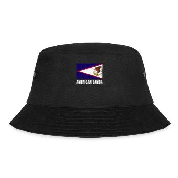 American Samoa Flag - Bucket Hat - black - Front - Lela (165cm)